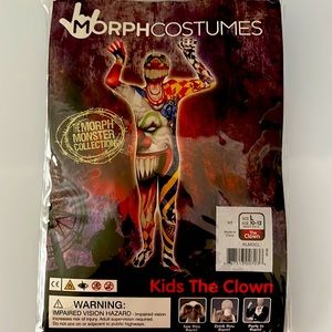 Holloween kids Morph clown costume size L